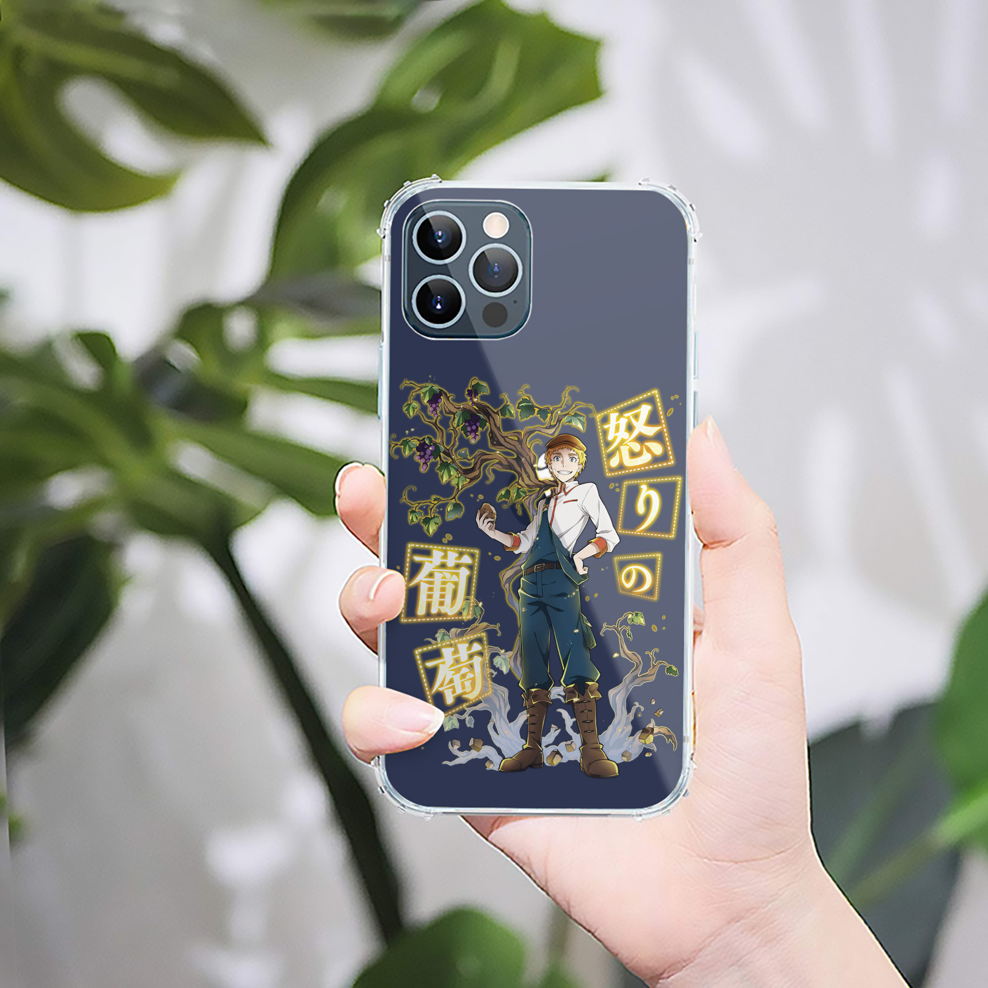 （画像用） 文豪ストレイドッグス Bungo Stray Dogs 【iPhone 12シリーズ対応】透明スマホケース（クリアソフトケース）